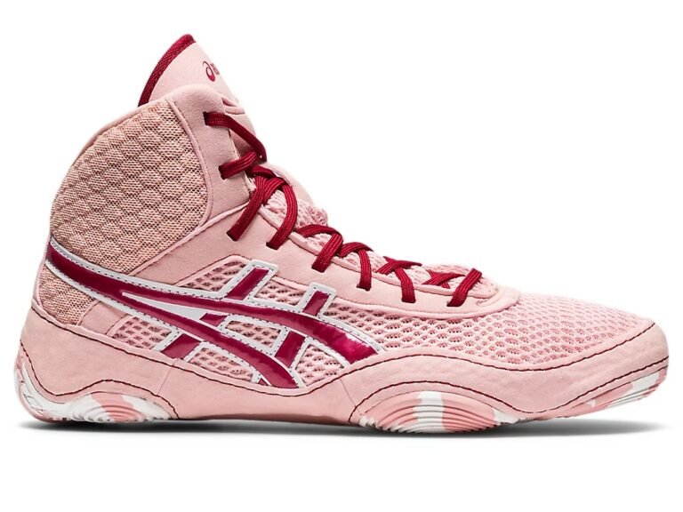 Pink Wrestling Shoes Merging Athletic Performance with Trendsetting Fashion